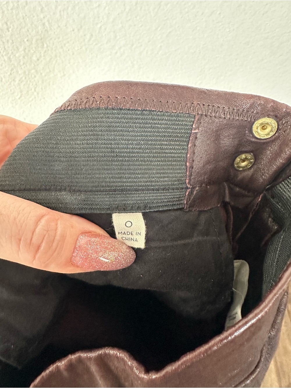 J Brand Lambskin leather pants - Picture 5 of 8